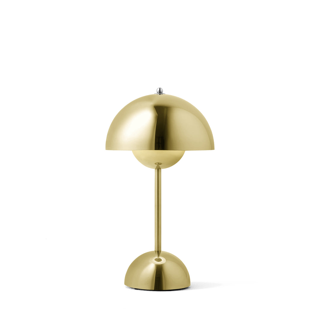 &tradition | flowerpot VP9 portable lamp | brass