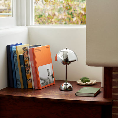 &tradition | flowerpot VP9 portable lamp | chrome