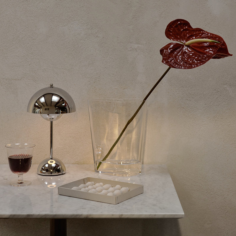 &tradition | flowerpot VP9 portable lamp | chrome