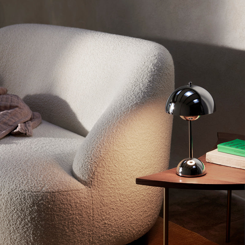 &tradition | flowerpot VP9 portable lamp | chrome