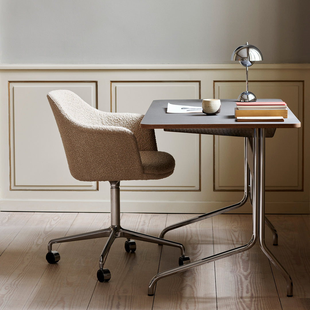 &tradition | flowerpot VP9 portable lamp | chrome