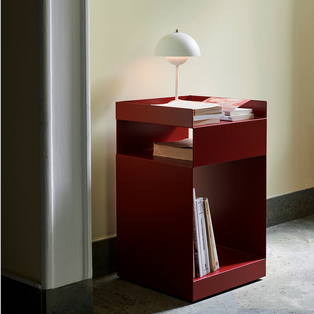 &tradition | flowerpot VP9 portable lamp | matte white