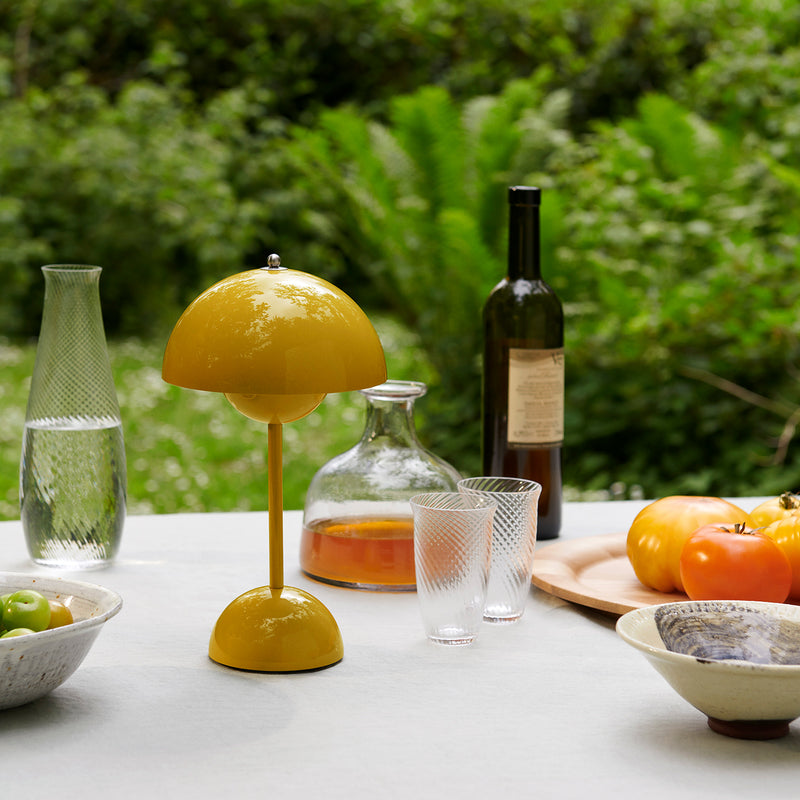 &tradition | flowerpot VP9 portable lamp | mustard