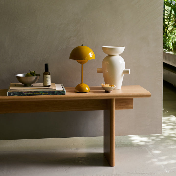 &tradition | flowerpot VP9 portable lamp | mustard
