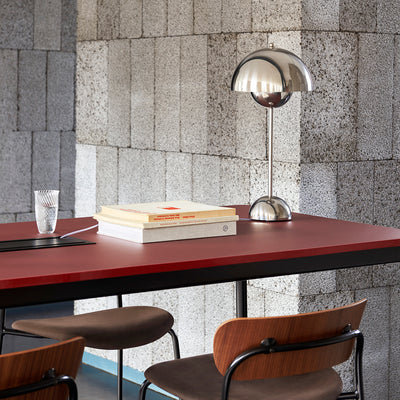 &tradition | flowerpot VP4 table lamp | chrome