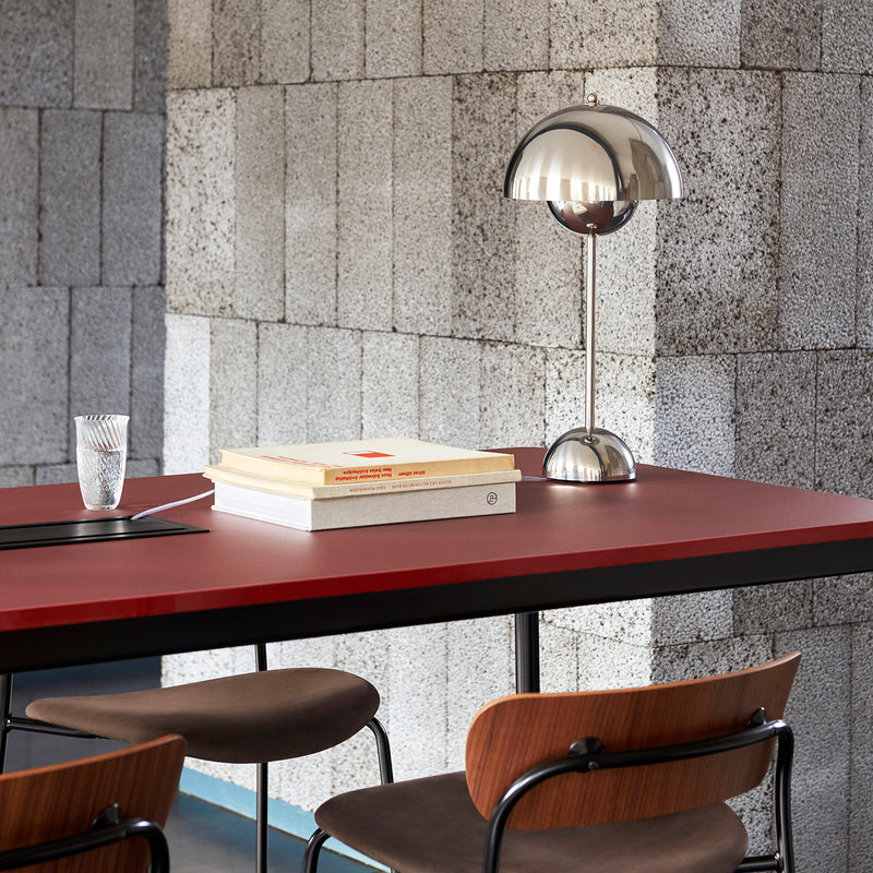&tradition | flowerpot VP4 table lamp | chrome