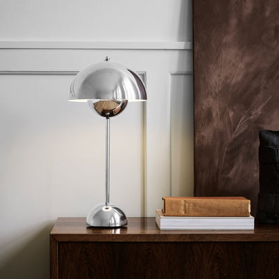 &tradition | flowerpot VP4 table lamp | chrome