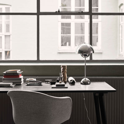 &tradition | flowerpot VP4 table lamp | chrome