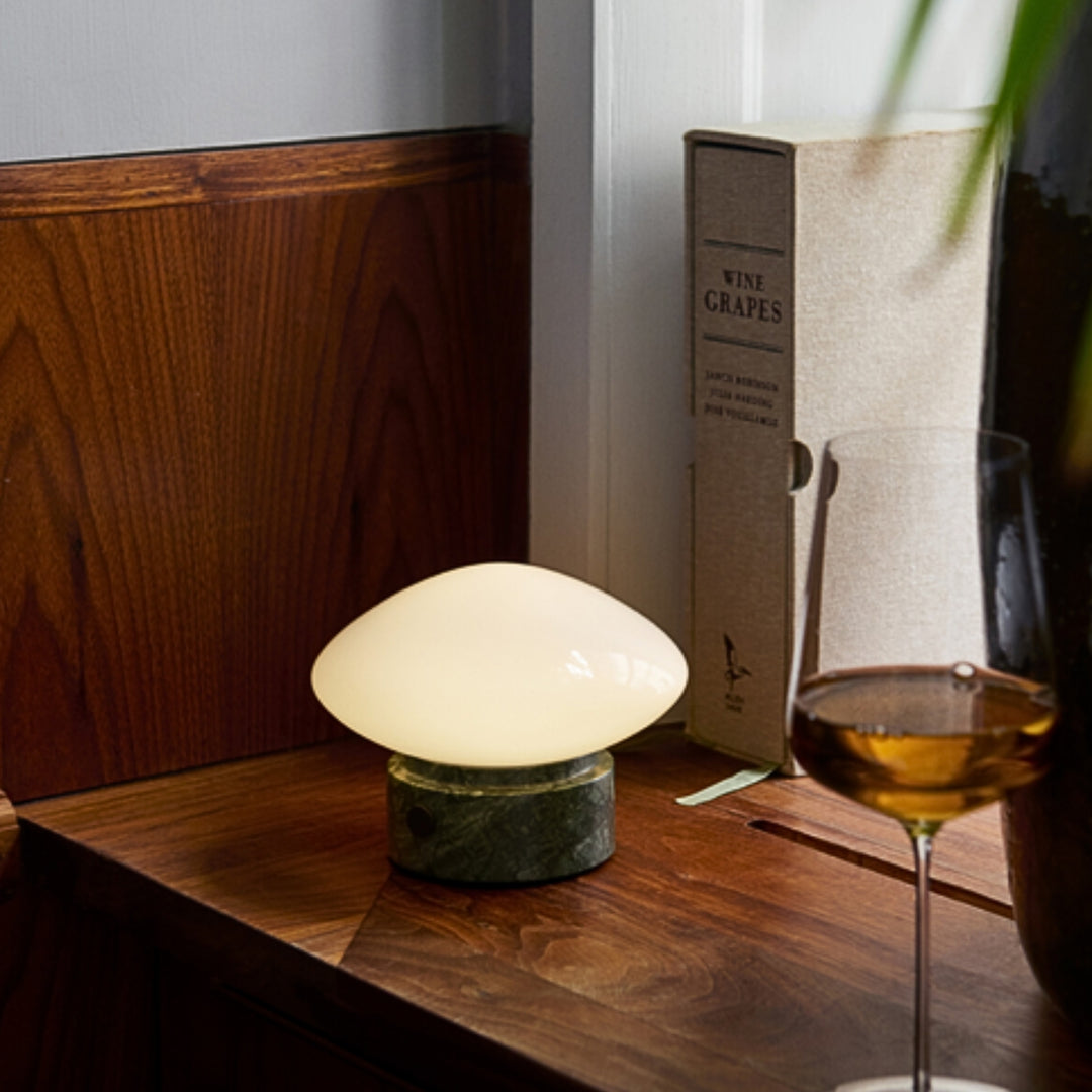 &tradition | mist portable lamp AP21 | grigio caldo base