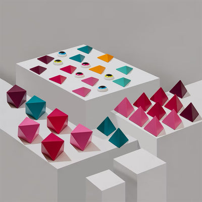 trido | magnetic art blocks | flamingo large