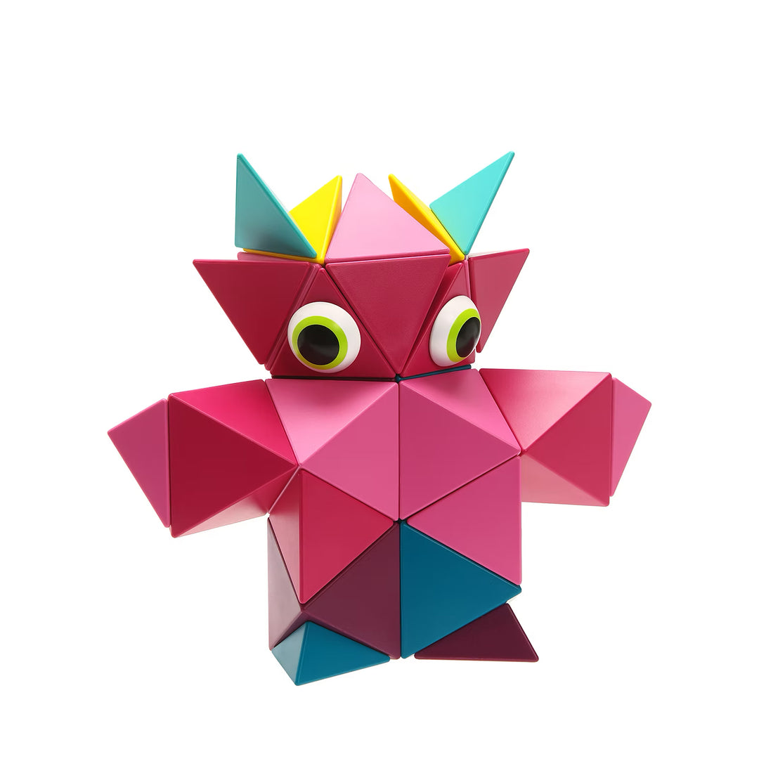 trido | magnetic art blocks | flamingo large - LC