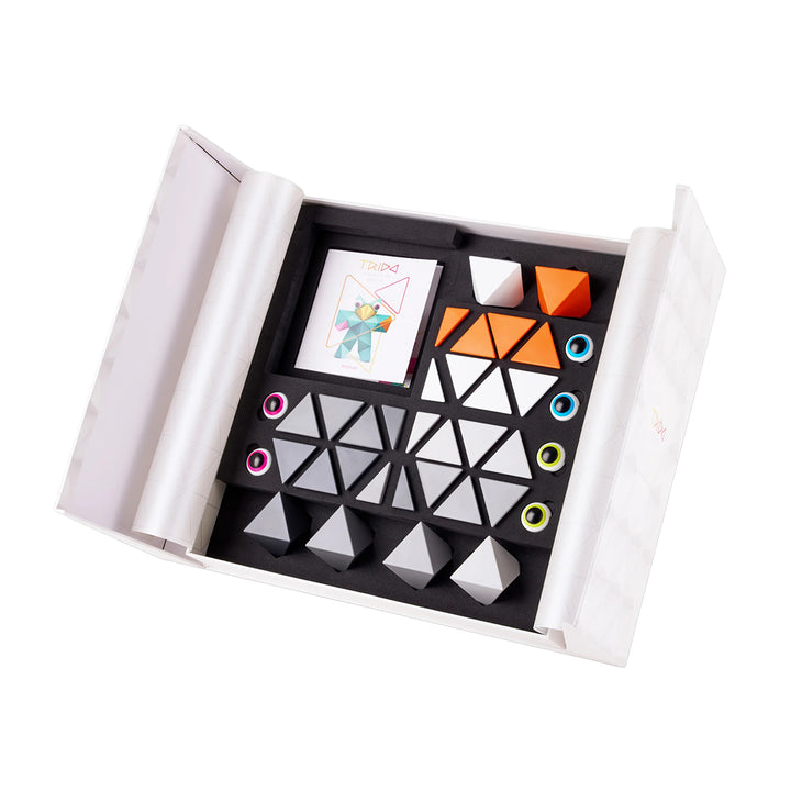 trido | magnetic art blocks | greyscale large - LC