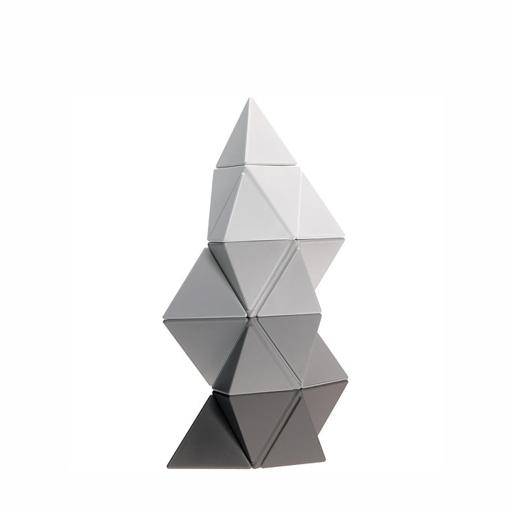 trido | magnetic art blocks | greyscale medium - LC