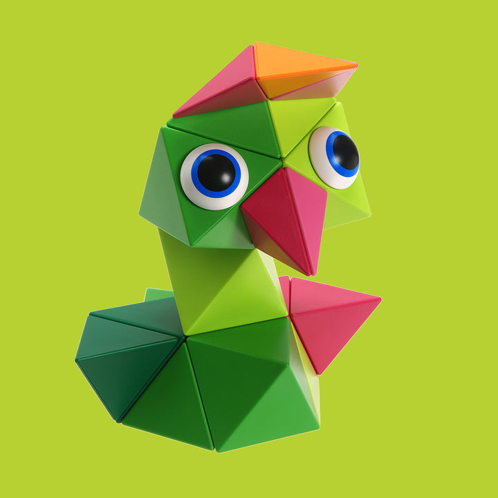 trido | magnetic art blocks | jungle large - LC