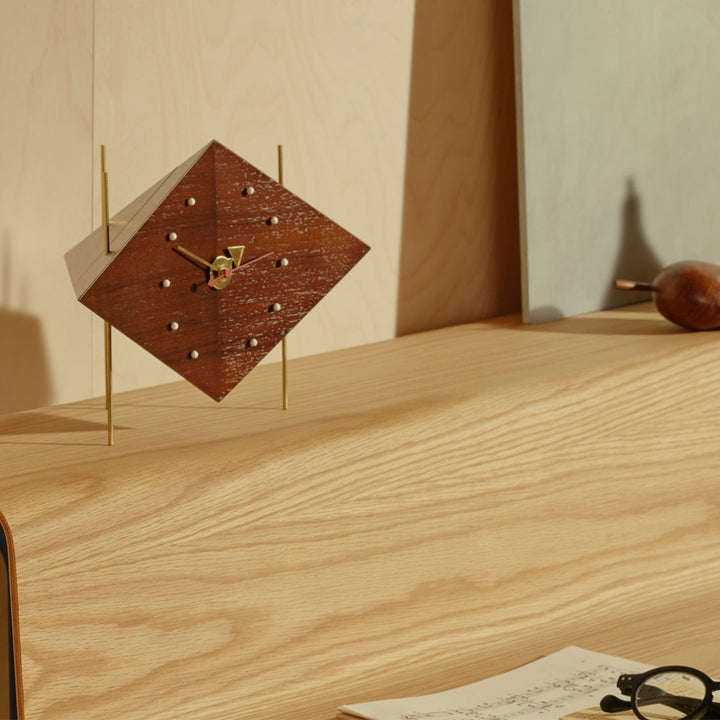 vitra | george Nelson desk clock | diamond clock