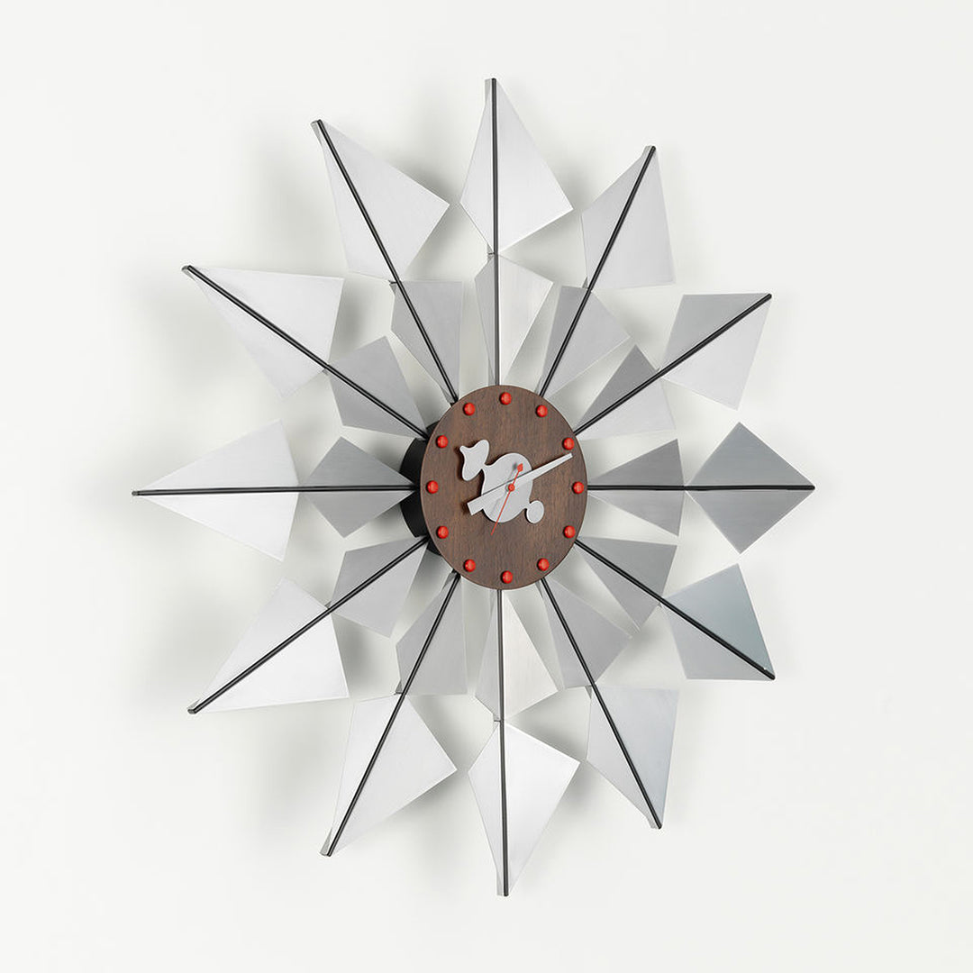 vitra | george nelson flock of butterflies clock | aluminium