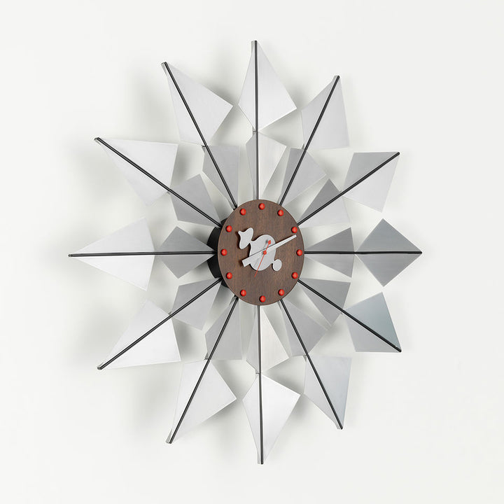 vitra | george nelson flock of butterflies clock | aluminium