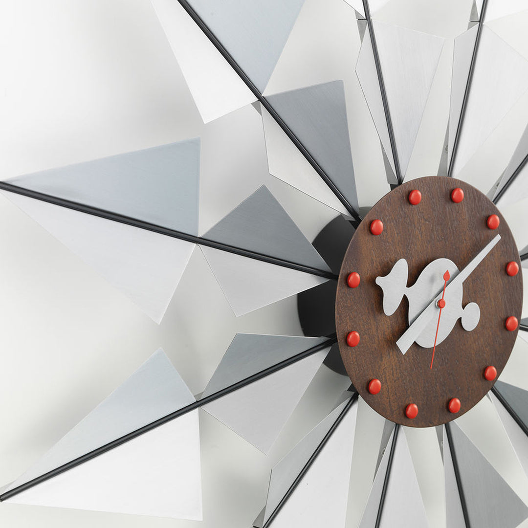 vitra | george nelson flock of butterflies clock | aluminium