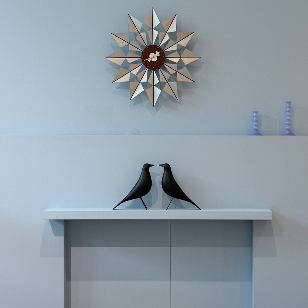 vitra | george nelson flock of butterflies clock | aluminium