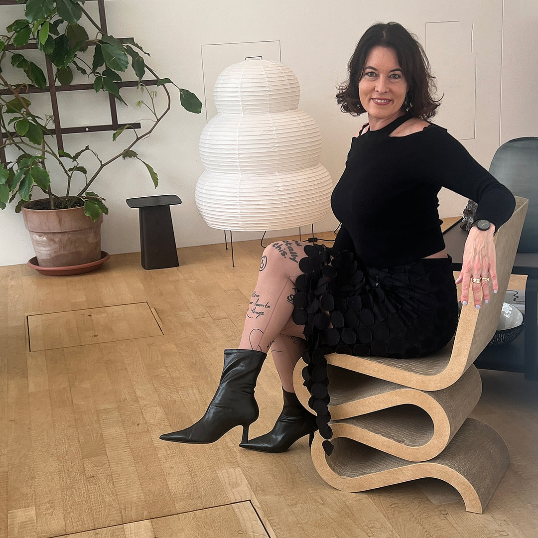 vitra | gehry wiggle side chair | natural