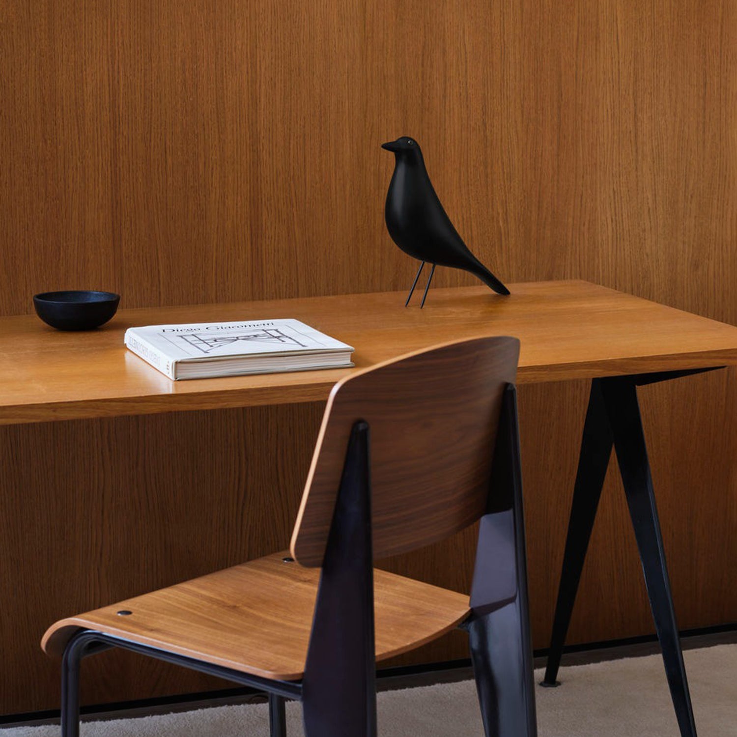 vitra | eames house bird | black ash – top3 by design