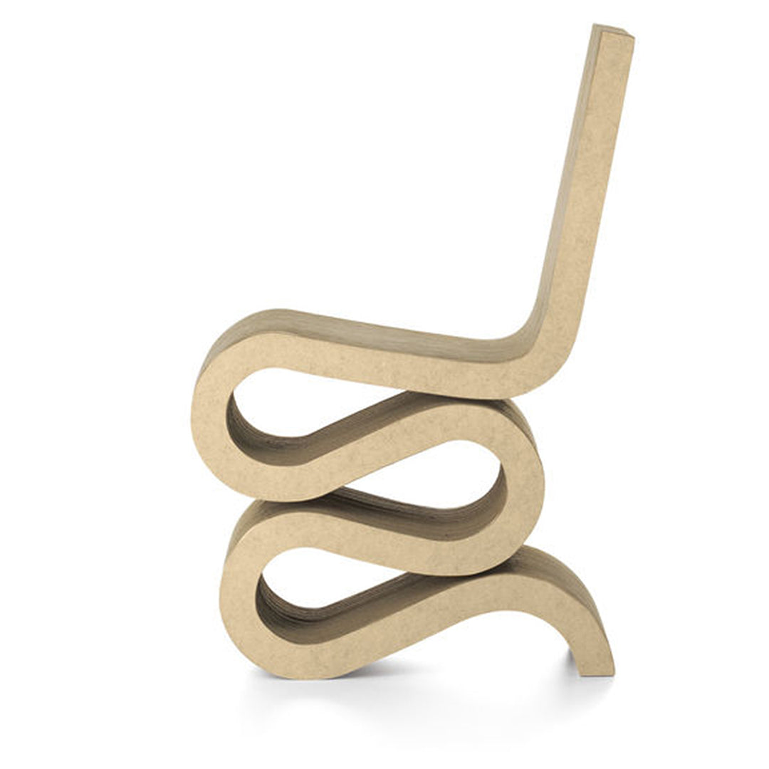 vitra | gehry wiggle side chair | natural