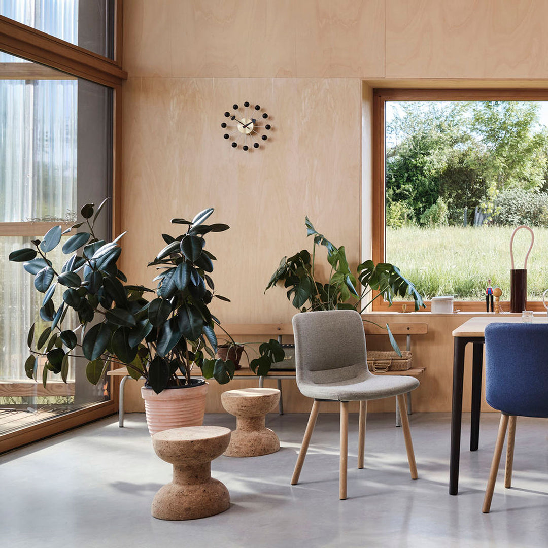 vitra | george nelson ball clock | black + brass