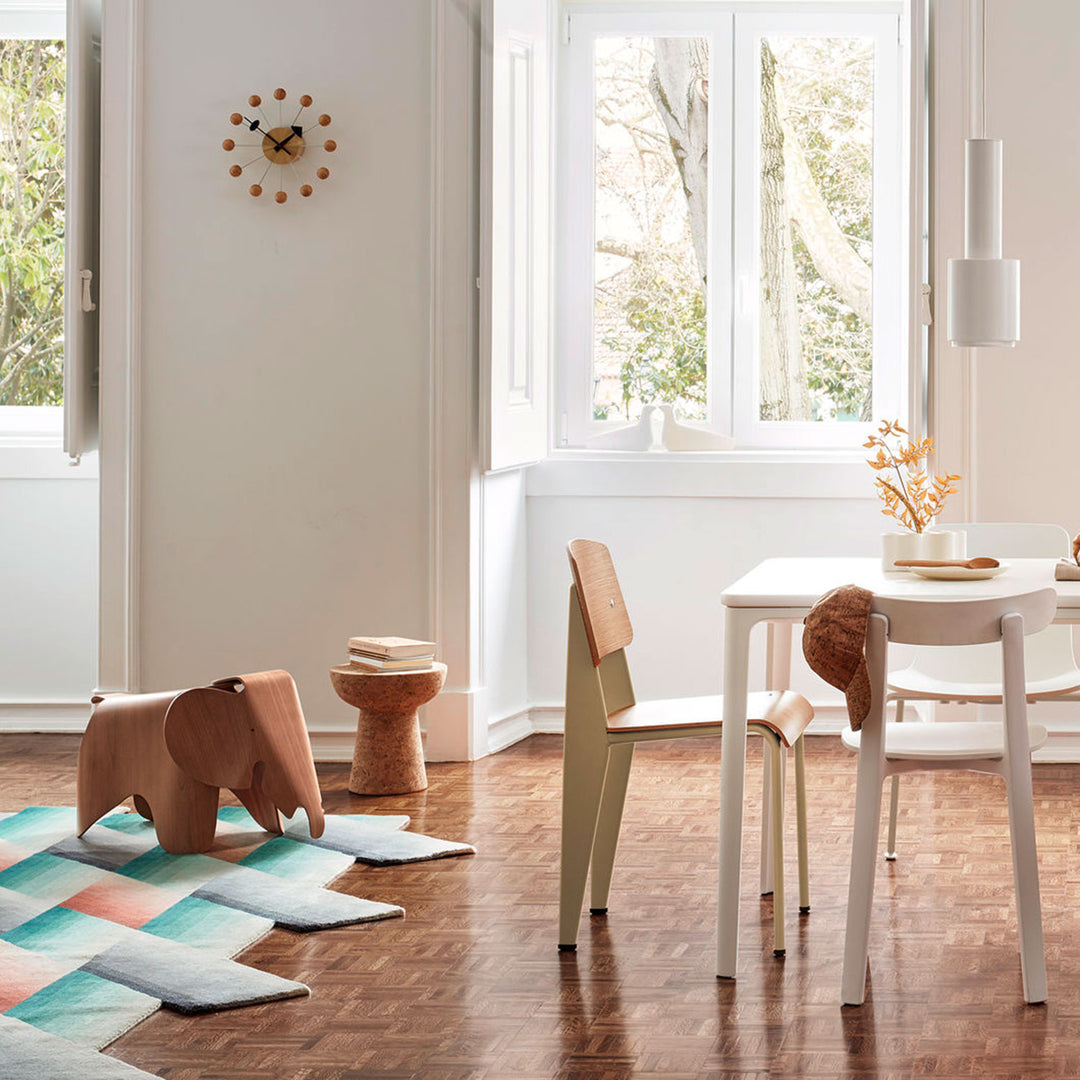 vitra | george nelson ball clock | cherry + brass