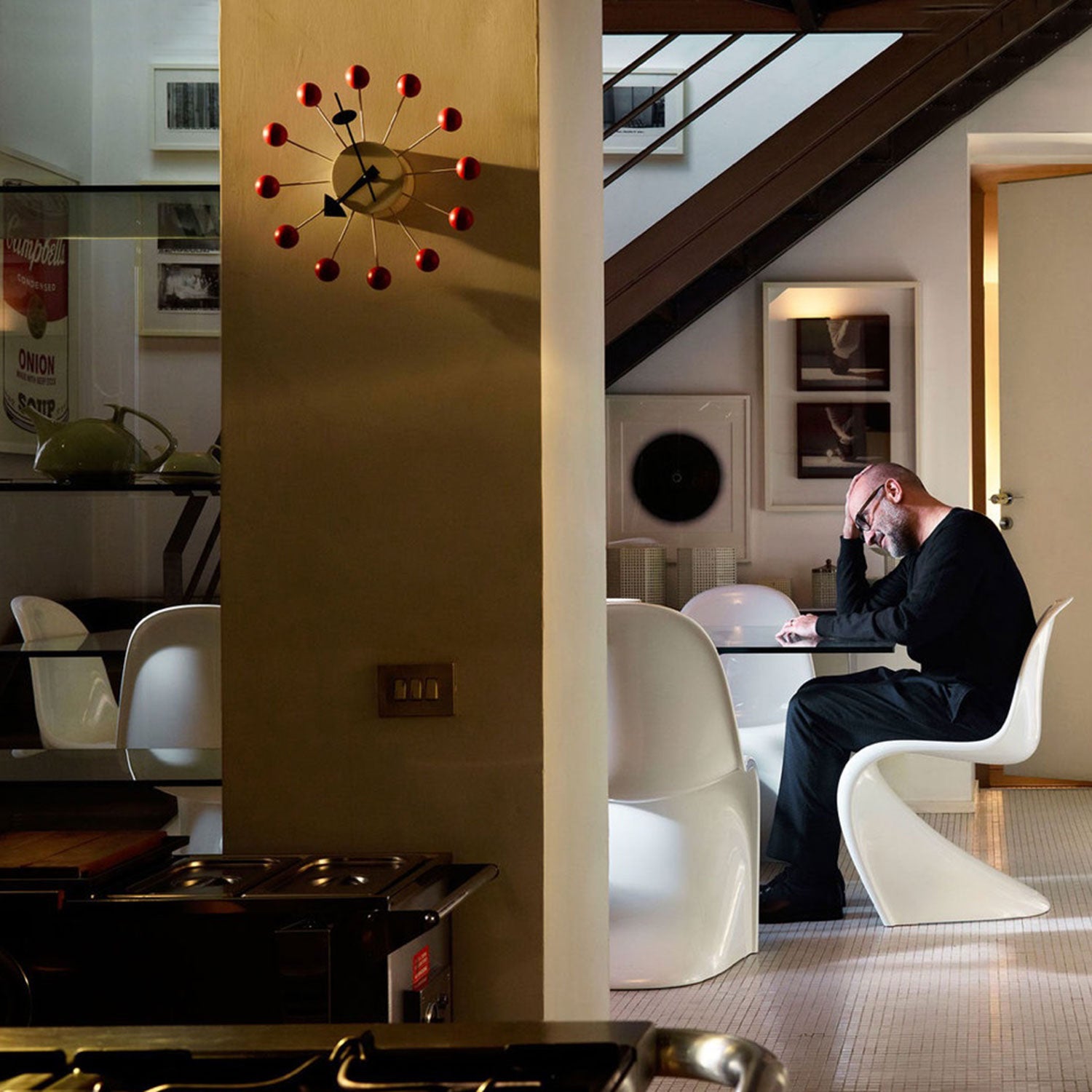 vitra | george nelson ball clock | red – top3 by design