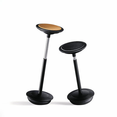 wilkhahn | stitz 201/01 sitting + standing stool | cork seat