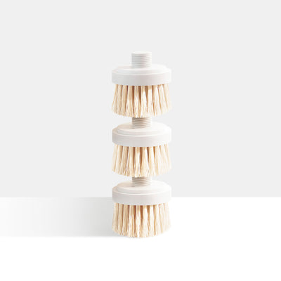 yeseco | replacement brush head | set of 3 | white