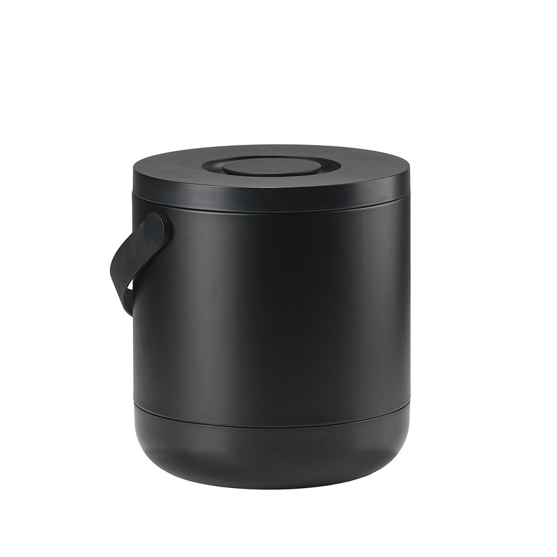 zone denmark | circular waste bin | black 15 litre