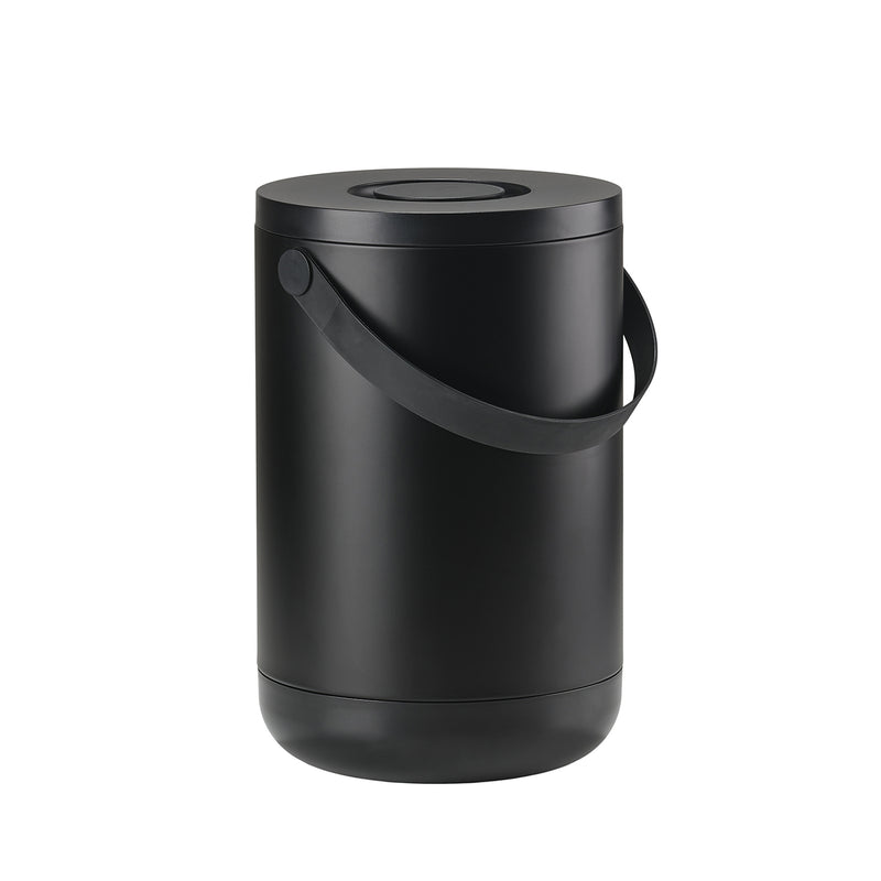 zone denmark | circular waste bin | black 22 litre