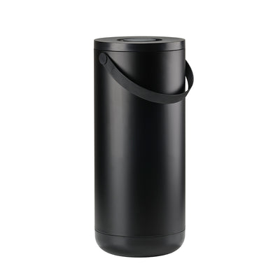 zone denmark | circular waste bin | black 35 litre