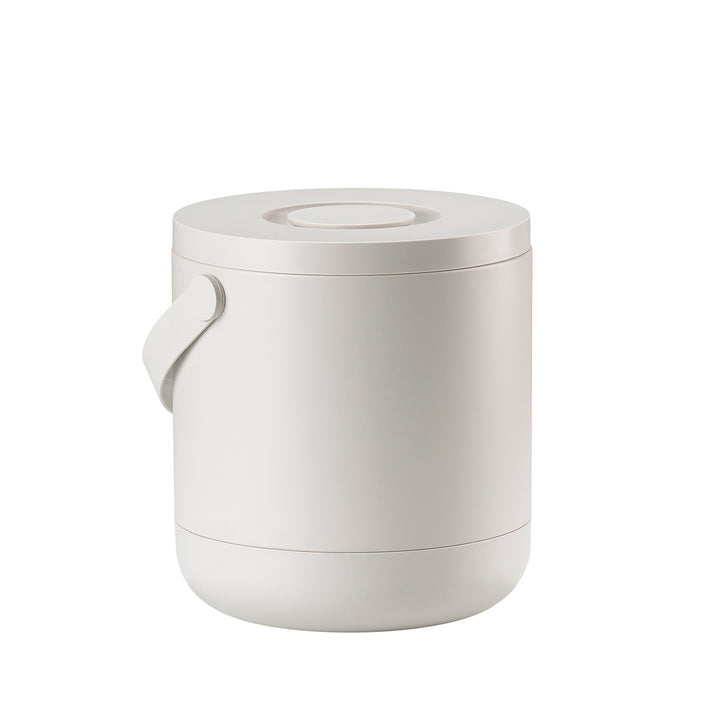 zone denmark | circular waste bin | warm grey 15 litre ~ DC