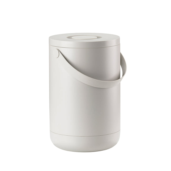 zone denmark | circular waste bin | warm grey 22 litre ~ DC