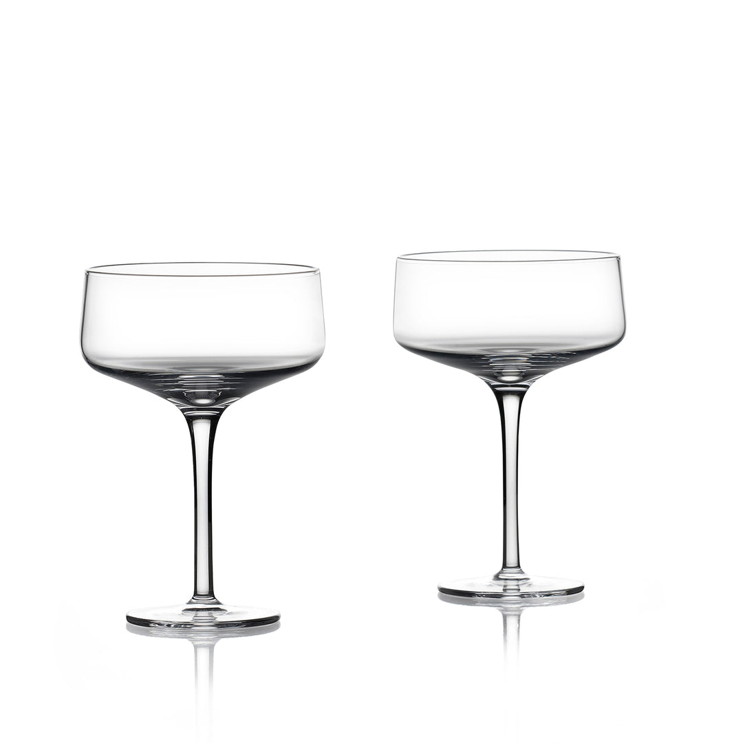 zone denmark | rocks coupe + cocktail glass | set of 2 ~ DC