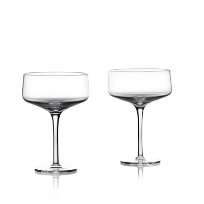 zone denmark | rocks coupe + cocktail glass | set of 2