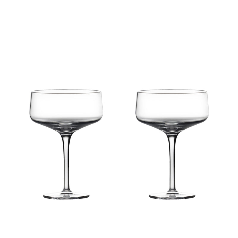 zone denmark | rocks coupe + cocktail glass | set of 2