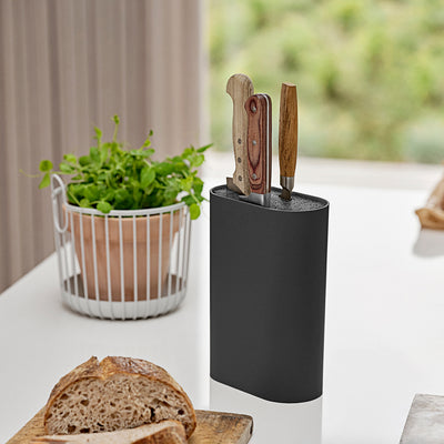 zone denmark | singles knife block | black