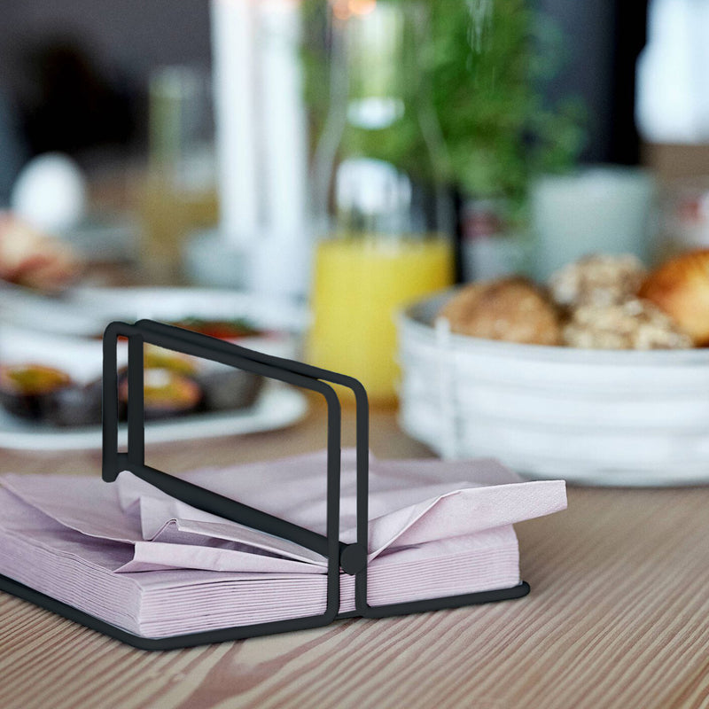 zone denmark | singles napkin holder | black