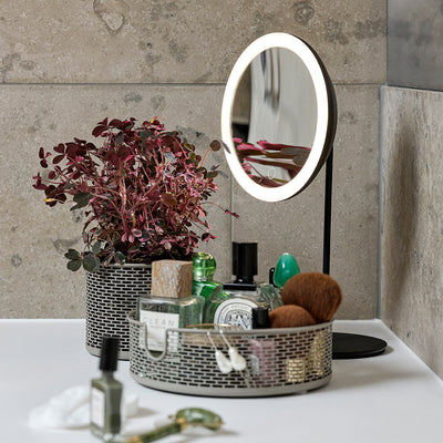 zone denmark | table mirror | black