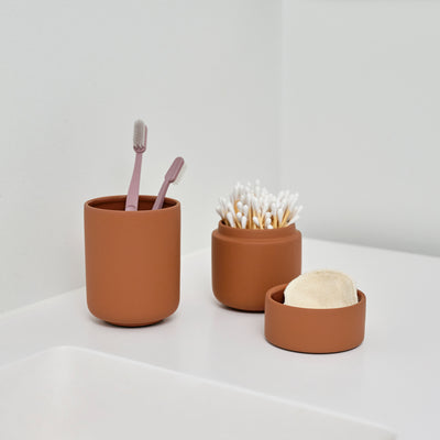 zone denmark | ume toothbrush mug | terracotta