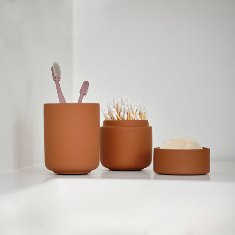 zone denmark | ume jar with lid | terracotta