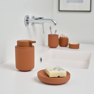 zone denmark | ume toothbrush mug | terracotta