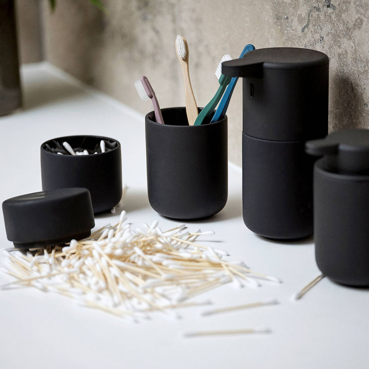 zone denmark | ume jar with lid | black