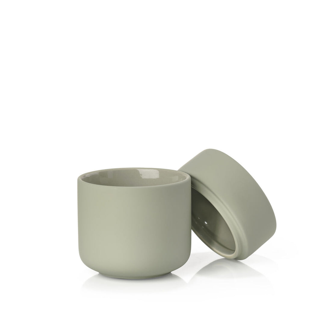 zone denmark | ume jar with lid | eucalyptus green