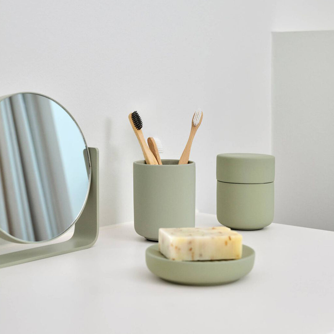 zone denmark | ume jar with lid | eucalyptus green