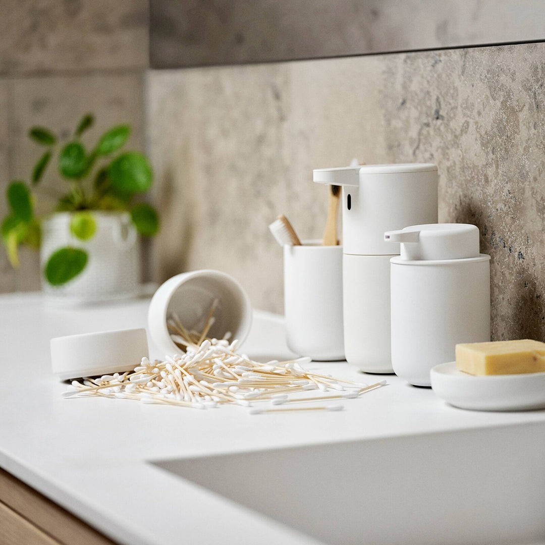 zone denmark | ume jar with lid | white