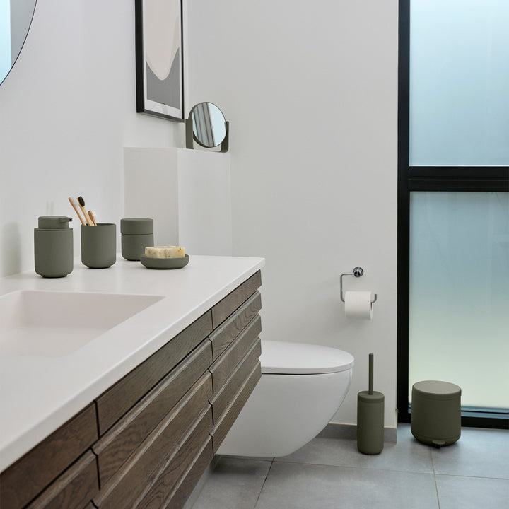 zone denmark | ume jar with lid | olive green